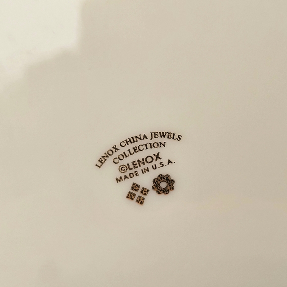 Lenox China Jewels Collection Frolicking Dolphins 8.25" USA Retired - Picture 13 of 13